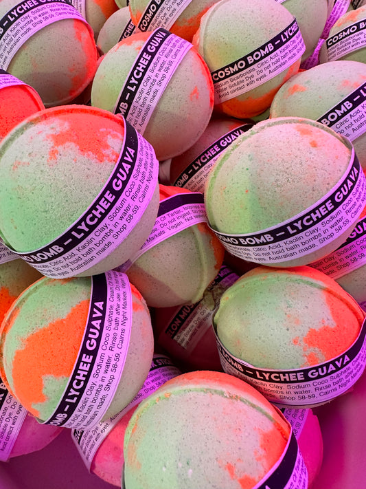 The Far North Bomb - Lychee & Guava | Bath Bombs