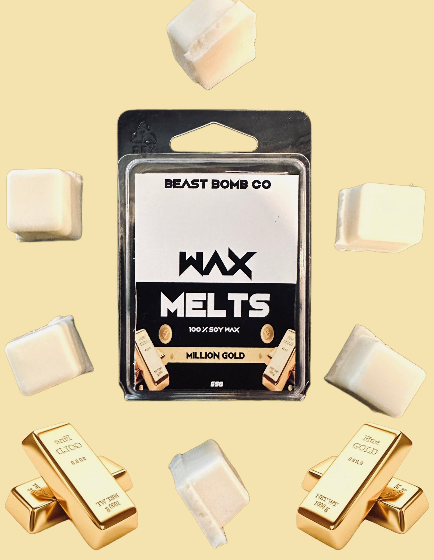 Million gold type wax melts Australia 