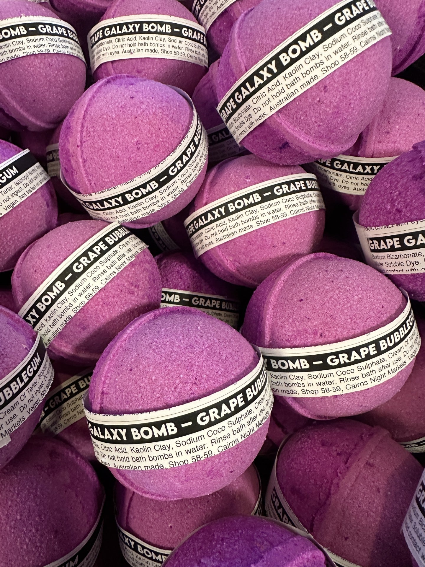 Grape Galaxy Bomb - Grape Bubblegum | Bath Bombs